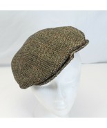 Schuman Sullivan Vintage Wool Newsboy Hat New Haven CT Sz Medium Made In... - £28.87 GBP