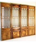 Antique Chinese Screen Panels (2908)(Temple Door), Cunninghamia Wood, 18... - £3,771.95 GBP