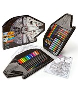 Crayola Star Wars Millennium Falcon Art Case - 72 Piece Set - Great Gift - £15.64 GBP