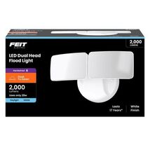 Feit LED Dusk to Dawn Hardwired LED White Security Floodlight - $33.95