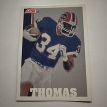 1991 Score Thurman Thomas Card Buffalo Bills Team MVP #623 - £1.56 GBP