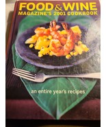 Food &amp;Wine Magazines 2001 Cookbook: - £4.70 GBP