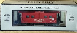 O Gauge Model Train MTH Rail King Rugged Rails Reading Steel Caboose 30-4145C - £23.36 GBP