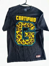 Wwe Enzo And Big Cass T-Shirt Men&#39;s Medium Black Leopard Print - £14.92 GBP