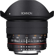 For Nikon Ae Dslr Cameras With Full Frame Sensors, Use The Rokinon 12Mm F2.8 - £323.03 GBP