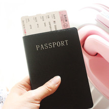 Travel Passport Holder Wallet Holder RFID Blocking Leather Card Case Cover - £4.65 GBP