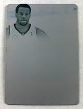 2012 National Treasures #22 Andre Iguodala Flawless Cyan Printing Plate #1/1 - $19.79