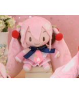 Rare Japan SEGA Sakura Miku Preciality Plush ver.2 - 15cm Limited Birthday - $1,176.07 MXN