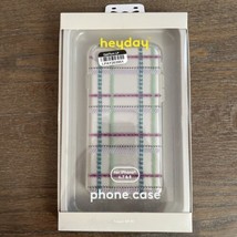 Apple iPhone 6/7/8 Printed Case - Plaid Purple &amp; Green Colors Heyday - £5.17 GBP