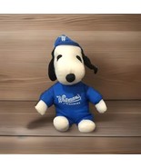 Whitman’s Candies Snoopy Plush Stuffed Animal Blue Hat 7” Peanuts - $9.49