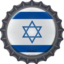 Israel  Novelty Metal Bottle Cap BC-305 - $21.95