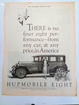 1926 Print Ad Hupmobile Eight With Universal Studios Column On The Back Side  - £9.06 GBP