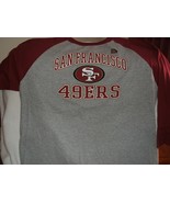 San Francisco 49ers Extra Large (XL) Jersey Tee by Logo Athletic, w/ 3/4... - $21.00