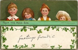 Ellen Clapsaddle St Patrick&#39;s Day Darling Children From the Auld Sod Postcard W9 - $19.95