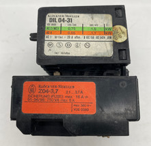 Klockner Moeller DIL04-31 Contactor Block 16Amp 24VDC,  W/ Z04-3.7 Auxil... - £20.54 GBP