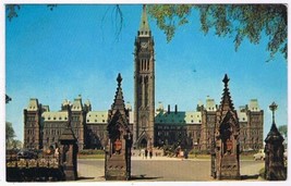 Ontario Postcard Ottawa Canadian Houses Of Parliament  - £2.31 GBP
