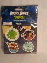2011 Angry Birds Space Magnet Set of 4 - New Sealed - £2.00 GBP