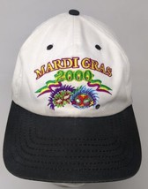 Vintage Madi Gras 2000 Y2K Snapback Baseball Cap Hat New Orleans - £10.44 GBP