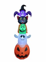 8 Foot Halloween Inflatable Bat Cat Witch Ghost Pumpkin Blow up Yard Dec... - $728.58 MXN
