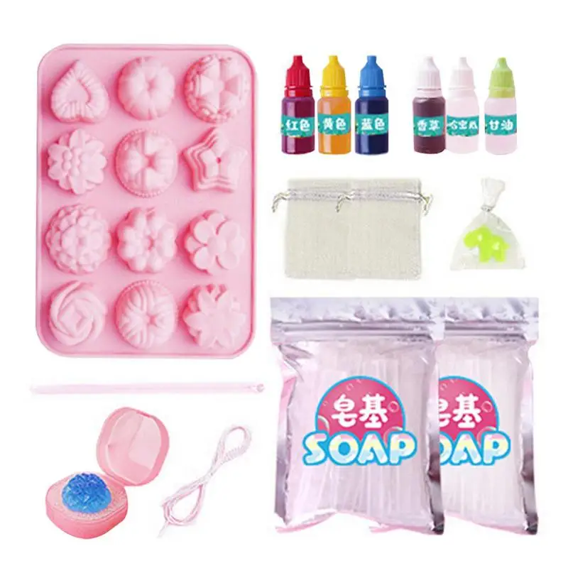 DIY Handmade Soap Kits Soap Making Crafts Science Toys With Crystal Powder - £21.76 GBP+