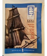 Tall Ships Challenge Official Program 2001 Guide Book Great Lakes Profil... - £7.38 GBP