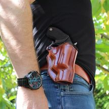 Fits Taurus Judge Up To 3”Cyl 4510 Steel Frame 3”BBL Paddle Holster #1062# RH image 2