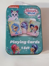Cardinal Nickelodeon Shimmer and Shine Playing Cards Deck in Tin - New - $7.92