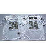 #34 Bo Jackson White Silver Number Jersey - €39,08 EUR