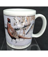 Vintage 1995 Ring-Necked Pheasant Winter Strut by Jim Rataczak Coffee Cu... - £11.33 GBP