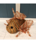 Ganz Webkinz Lionfish Orange Fish Plush Stuffed Animal - $282.73 MXN