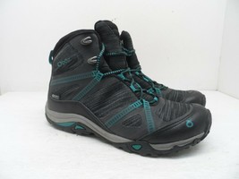 Oboz Women&#39;s Lynx Mid B-Dry Hiking Boot Black/Aqua Size 8M - £53.53 GBP