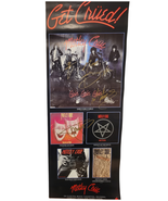 Motley Crue signed poster  Get Crued , 4 members , Original, Vintage, Gr... - $145.00