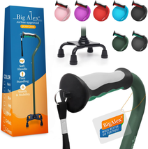 Bigalex Quad Cane, Foldable Adjustable Walking Cane for Men &amp; Women with... - $1,377.74 MXN