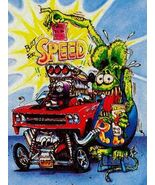 Rat Fink Built for Speed, Big Daddy Ed Roth Metal Sign - $732.84 MXN
