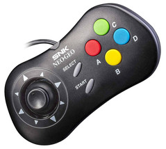 NEW SNK NeoGeo Mini Video Game Pad Controller FP1N1N1820 gamepad neo-geo BLACK - £43.83 GBP
