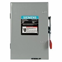 Siemens Lf111n Fusible Safety Switch, General Duty, 120V Ac, 1Pst, 30 A,... - $65.99
