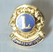LIONS Charter Member Pin, New - $94.23 MXN