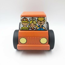 Vintage Tupperware Toys Orange Truck Car Made in the USA - £15.95 GBP