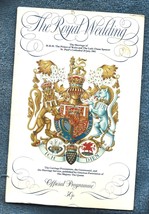 1981 Official Royal Wedding Program-Prince Charles, Diana Spencer - £10.71 GBP