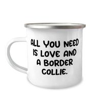 Best Border Collie Dog Gifts, All You Need is Love and a Border Collie, Unique 1 - £15.57 GBP