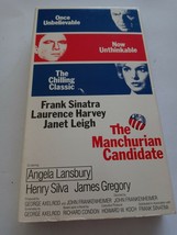 The Manchurian Candidate (VHS Tape ) Frank Sinatra Janet Leigh Classic 1962 - £9.99 GBP
