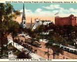Church and YMCA Building Detroit Michigan MI UNP Unused WB Postcard L6 - $5.89