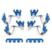 Mr. Gasket 9880 Deluxe Wire Loom And Separator Kit - Blue, Model: 9880, ... - $34.44
