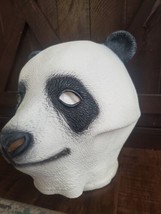 Panda Bear Halloween Mask Latex Costume Animal Cosplay Party Theatre Kung FU New - £15.48 GBP