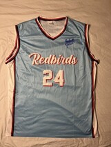 Memphis Redbirds Promotional Basketball Jersey Unisex XL Blue MiLB Baseball - $372.42 MXN
