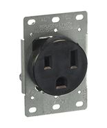 Leviton 5374-S00 50 Amp, 250 Volt, Flush Mounting Receptacle, Straight B... - $33.30 CAD