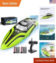 Self-Righting Remote Control Boat with Rechargeable Batteries &amp; LED Light - $98.99