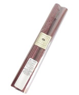 Lloyd Farms Beeswax 10&quot; Glitter Taper Candles In Deep Purple Wine With L... - £10.35 GBP