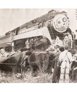 1944 Train Accident Glendale Colliers Article Advertisement Railroad Wre... - $24.99