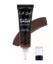 L.A. Girl Tinted Foundation, Buildable Natural Finish - Glm772 Ebony - $7.69